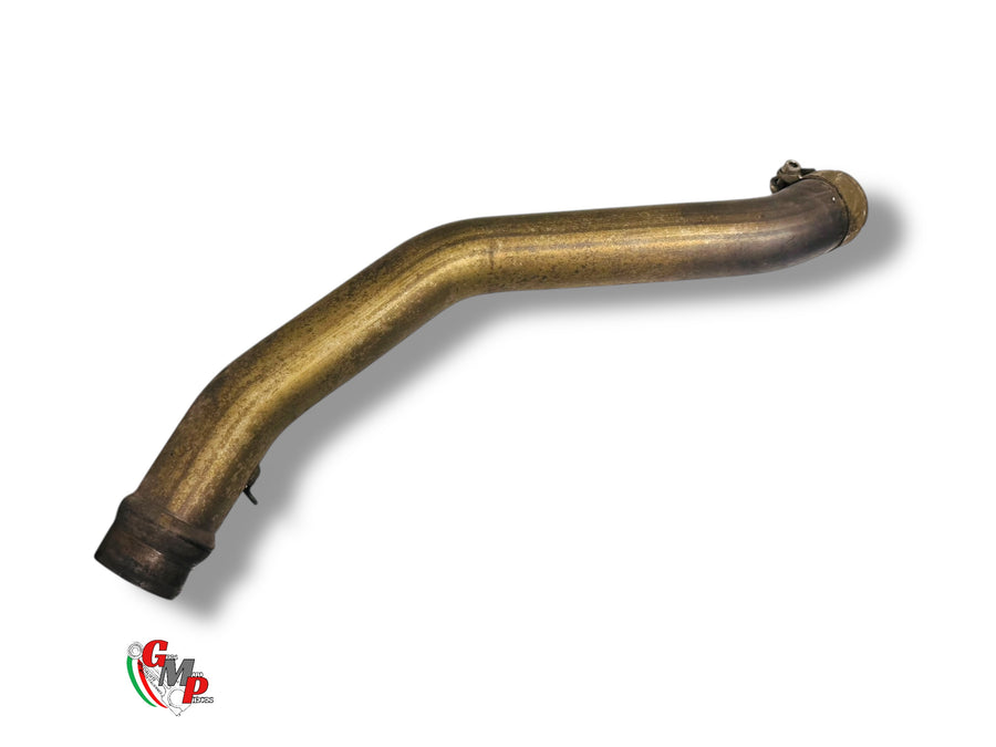 Exhaust manifold silencer connection - Ducati