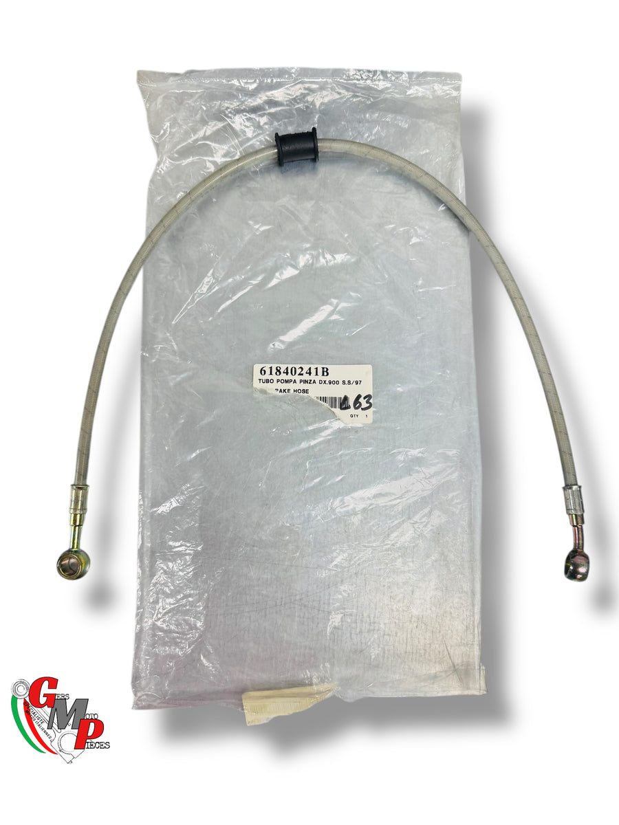 NEW straight front brake hose - Ducati