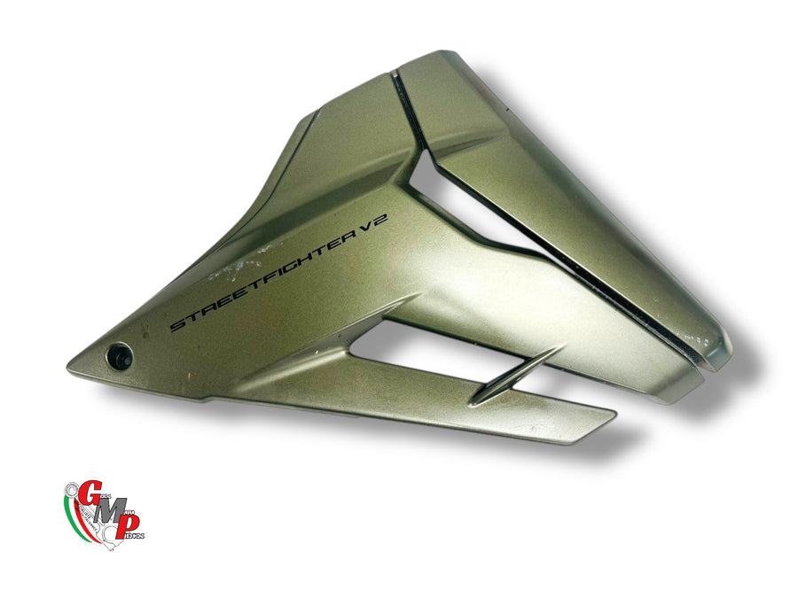 Right belly pan "Army Green" - Ducati