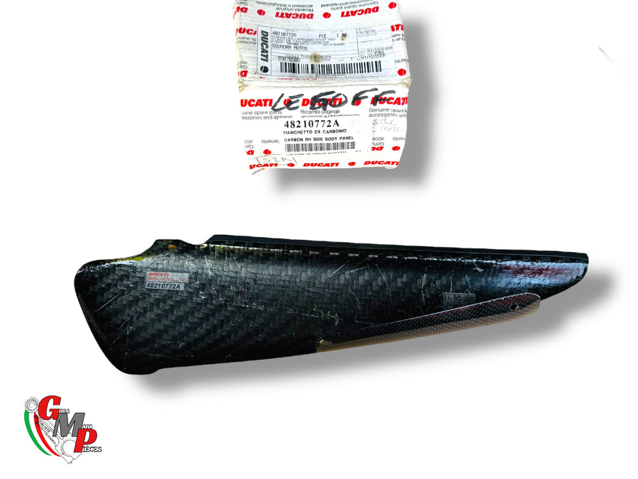 Right Carbon Underseat Cover New - Ducati