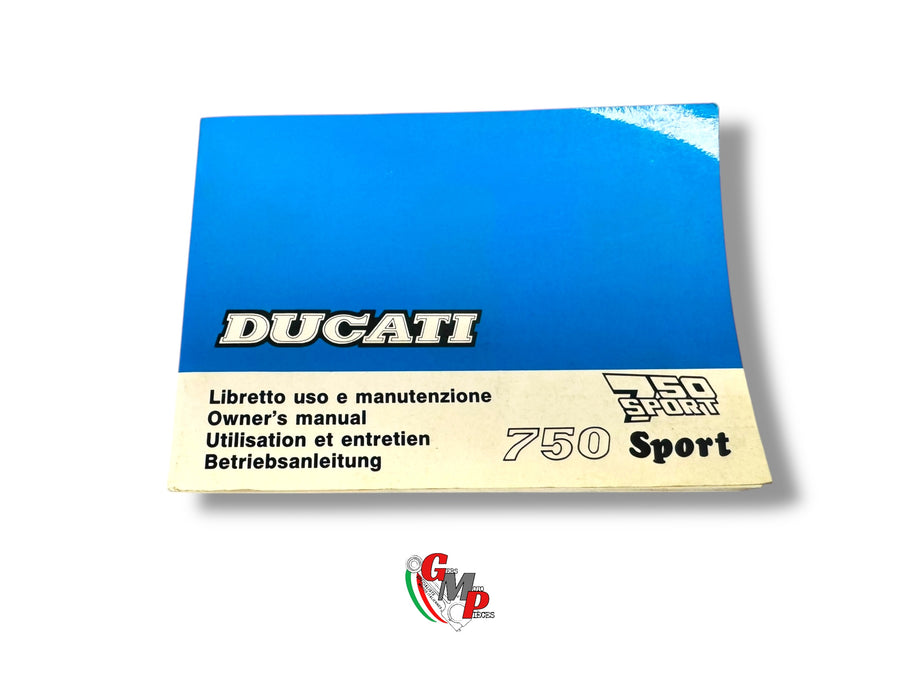 User and Maintenance Manual - Ducati 750 Sport