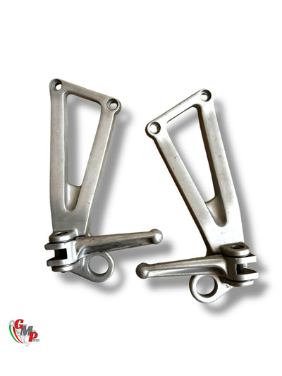 Right Passenger Plate and Exhaust Bracket - Ducati Supersport SSIE 620 750 800 900 1000 final horn