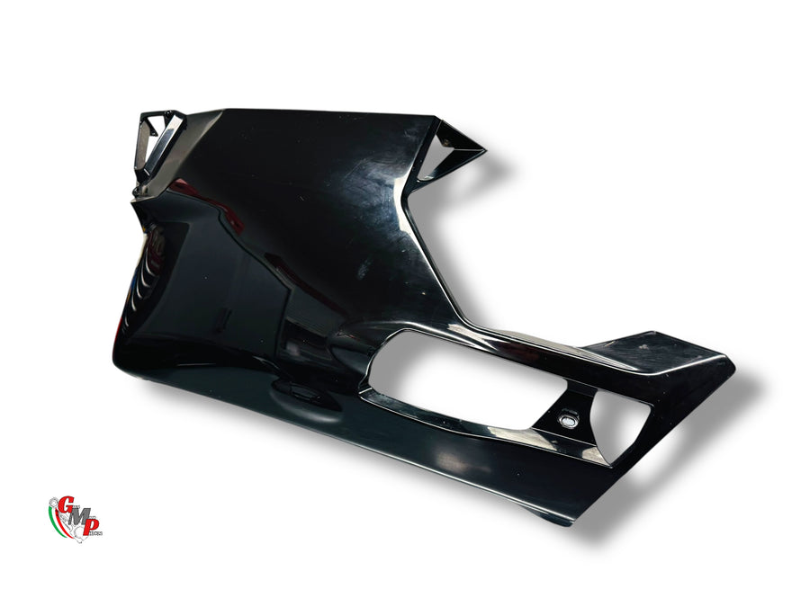 Lower cowling left glossy black original - Ducati