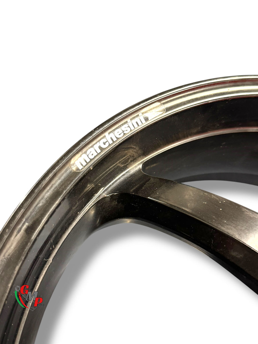 Rear 5-spoke black wheel - Ducati