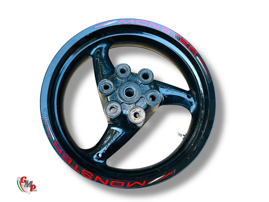 Rear Wheel Rim Black 4.5" - Ducati