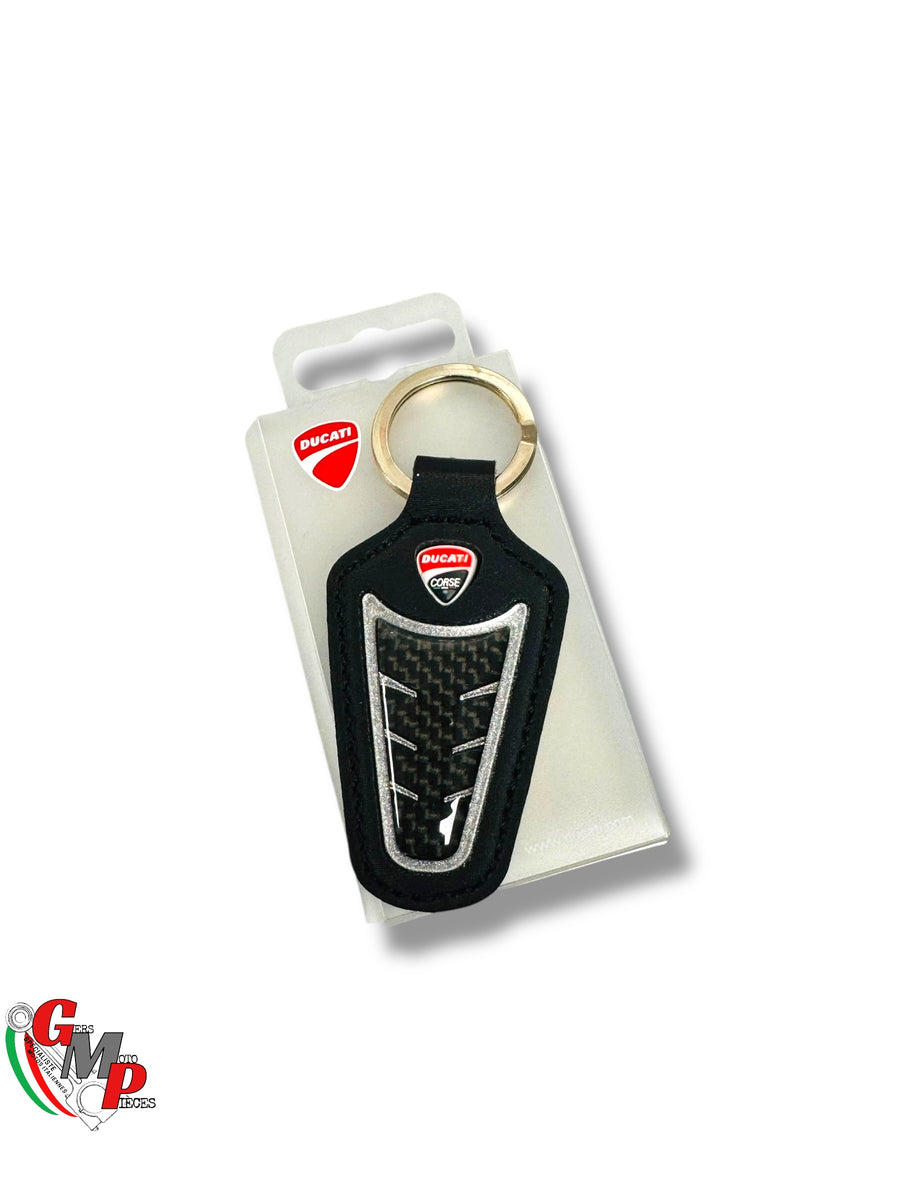 New original Ducati Corse carbon key ring