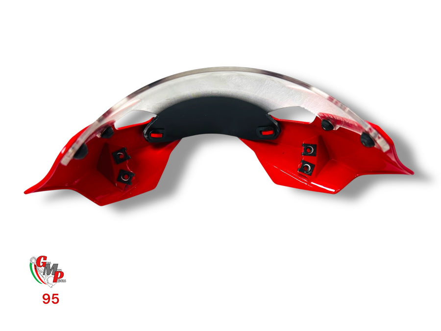 Original red headlight fairing bubble - Ducati