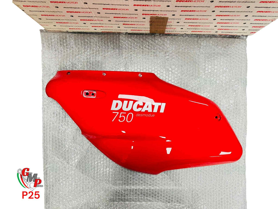 Left semi-fairing red NEW - Ducati