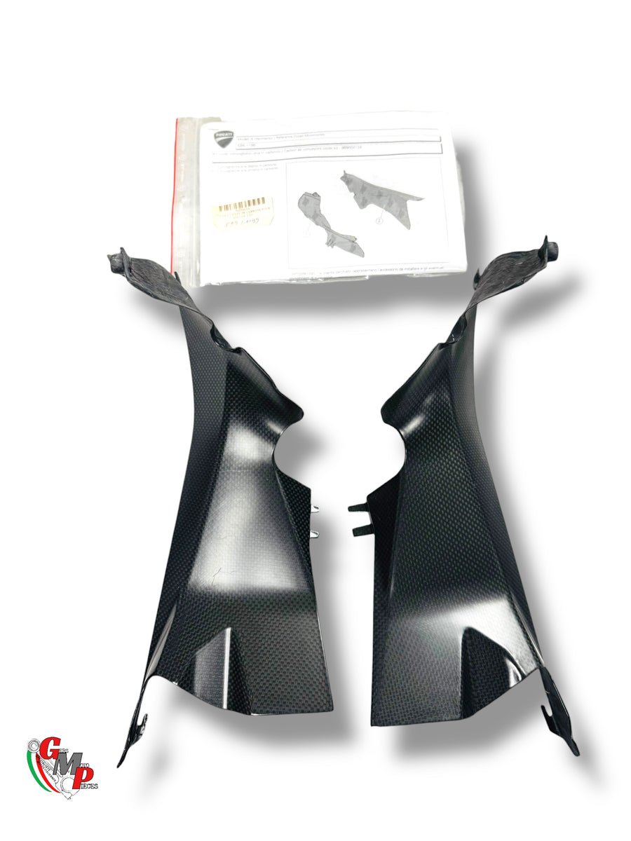 NEW Carbon Air Intake Cover Kit - Ducati Performance