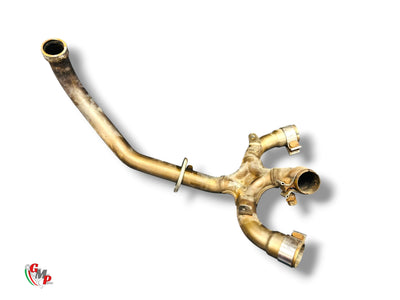 Horizontal Exhaust Header - Ducati