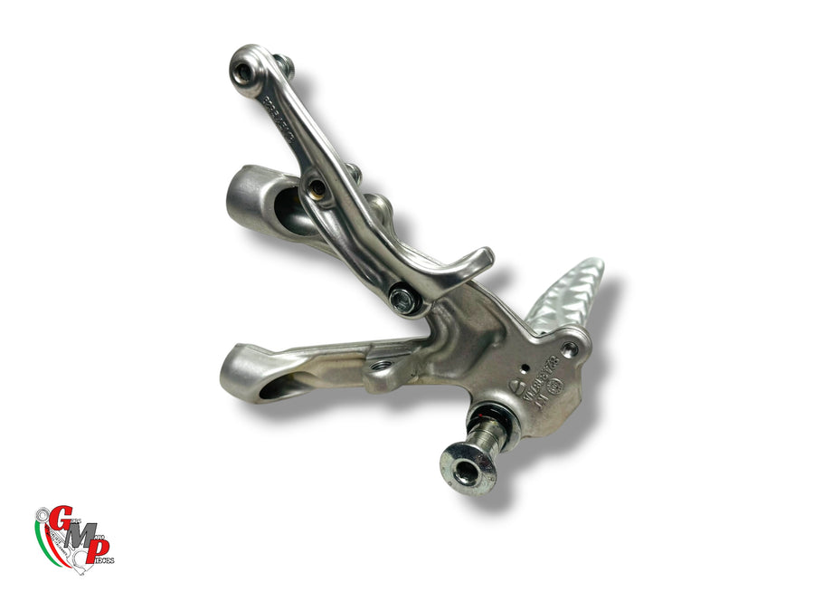 Footrest Plate Complete Front Right - Ducati