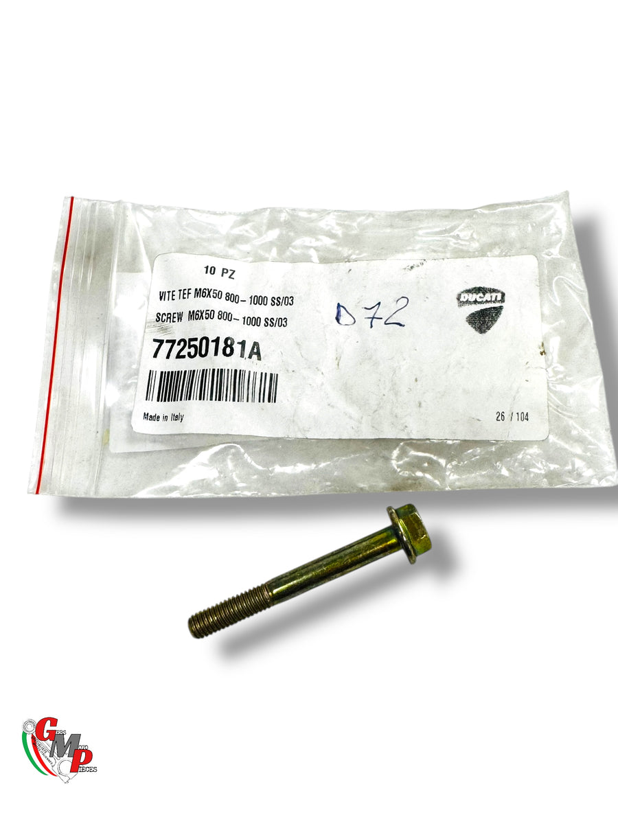 Tef M6X50 Bichromate Housing Fixing Screw NEW - Ducati