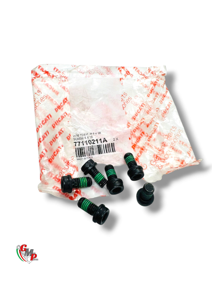Screw Tceif M8X16 Black NEW - Ducati