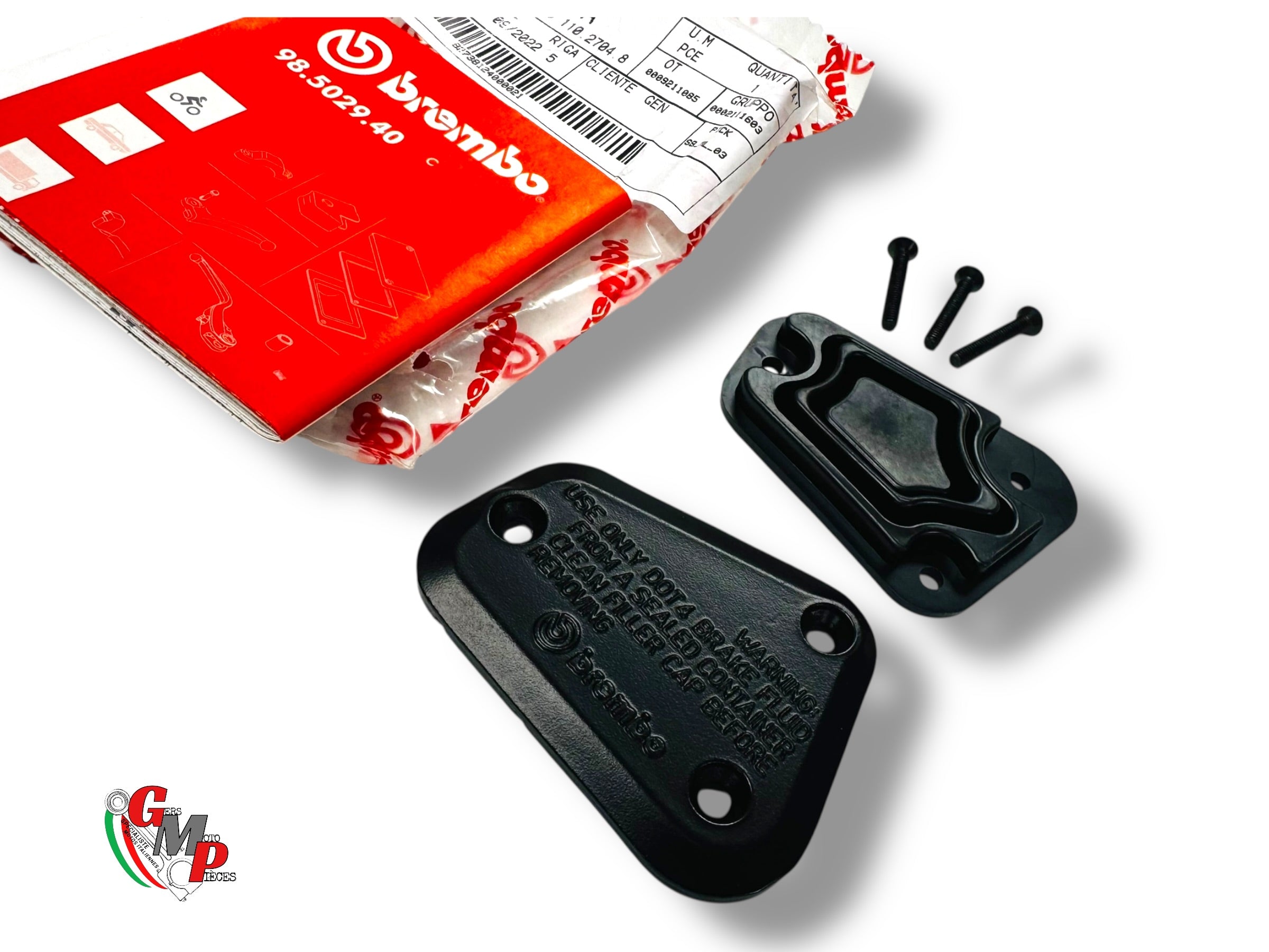 NEW Brake Fluid Reservoir Cap Kit - Ducati