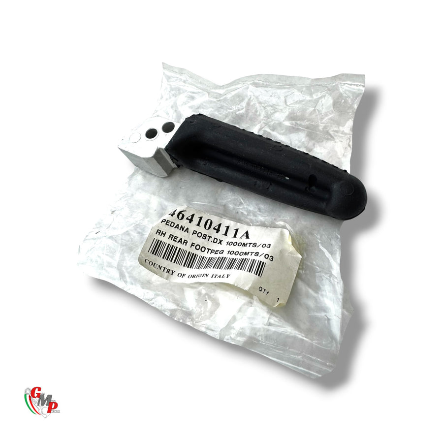 Right Rear Footrest Rubber NEW - Ducati