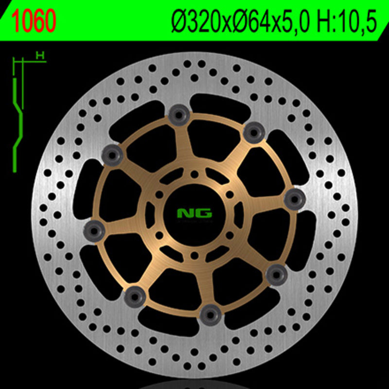 NEW Front Brake Disc - Ducati