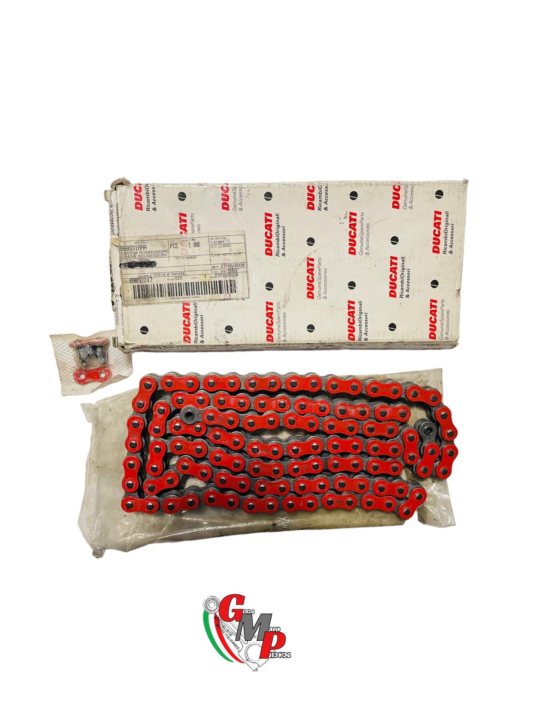 New Red Transmission Chain - Ducati all models