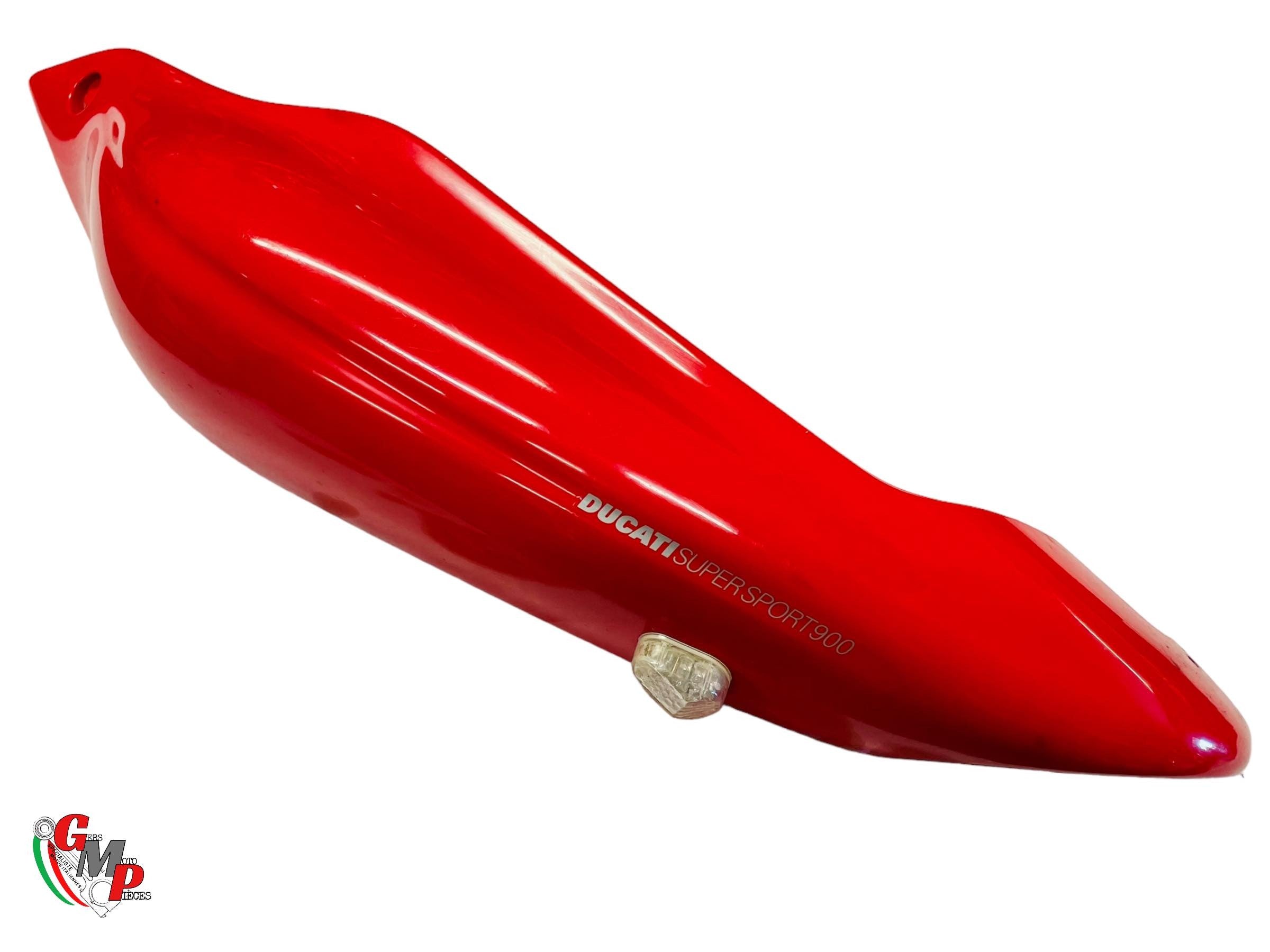 Side Fairing Under Seat Red Left Integrated Turn Signal - Ducati