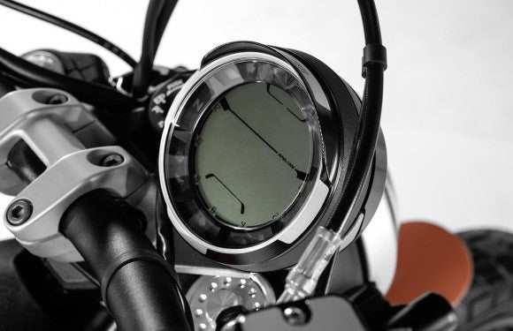 New Aluminum Speedometer Surround, Machine Cut, Ducati Performance - Ducati