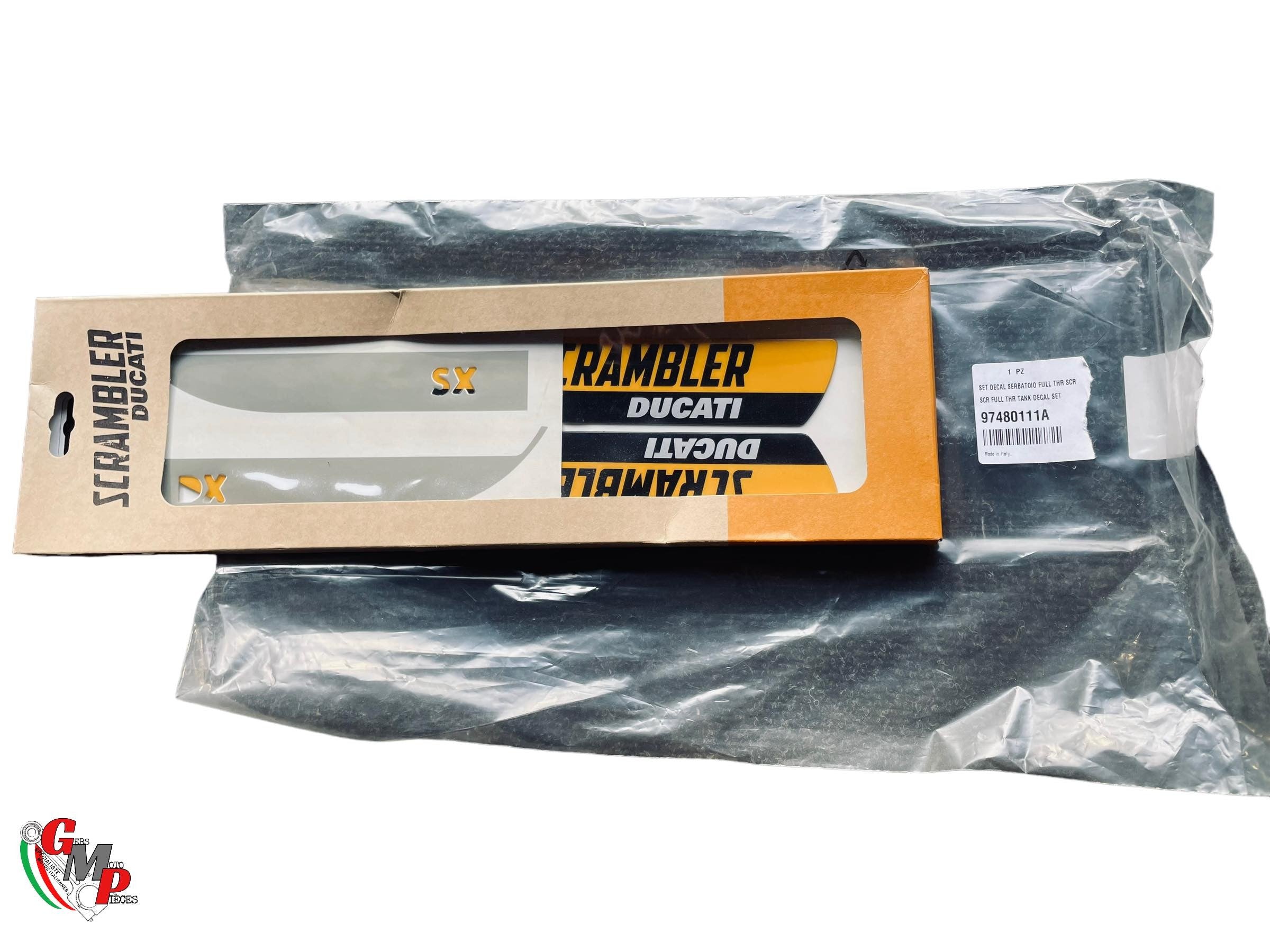 Full Throttle Tank Sticker Set - Ducati