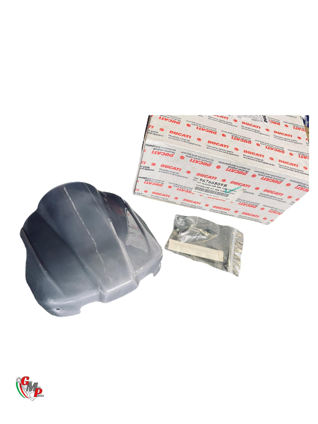 Smoked Bubble New - Ducati Monster 696 796 1100 final horn