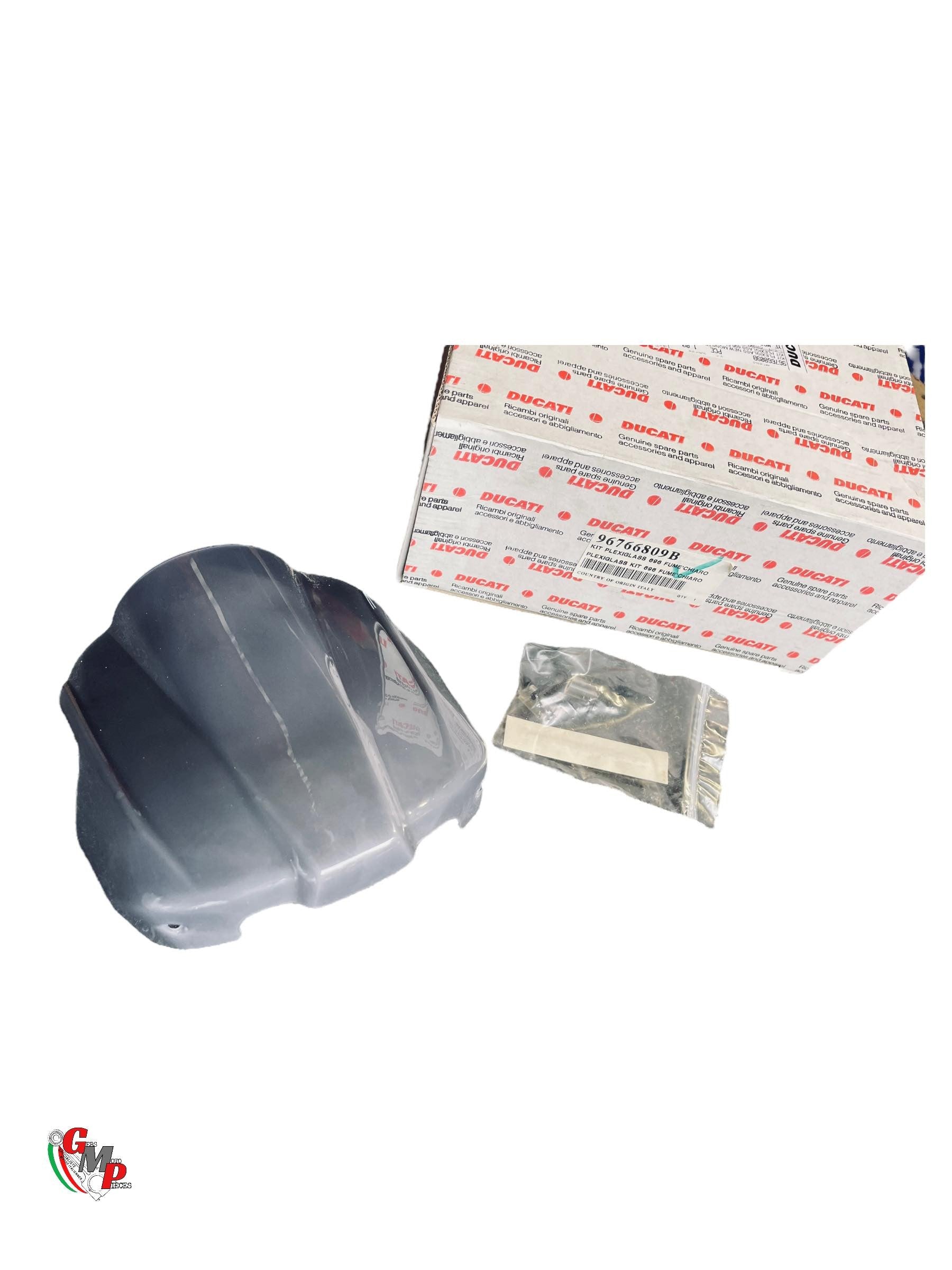 Smoked Bubble New - Ducati Monster 696 796 1100 final horn