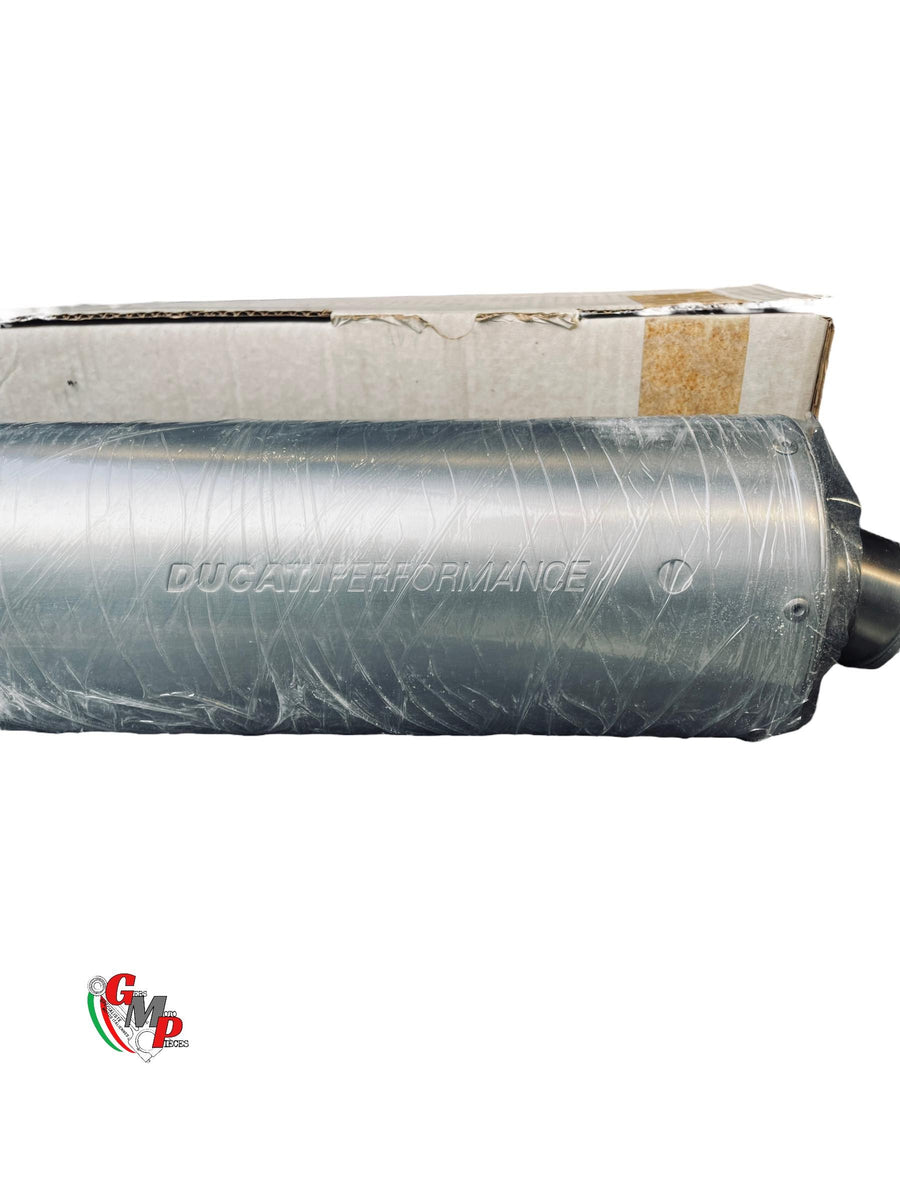 Left High-Mount Aluminum Silencer Exhaust Remus Ducati Performance New - Ducati