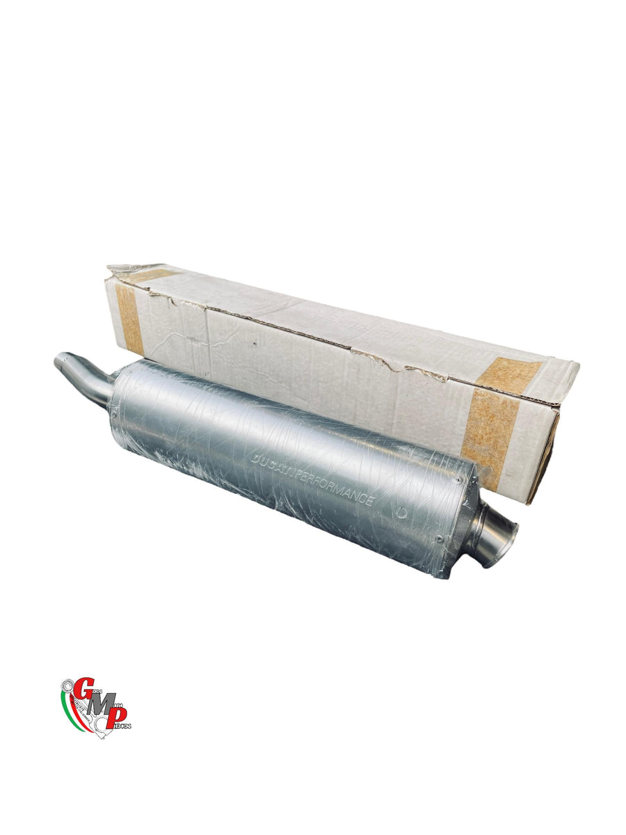 Left High-Mount Aluminum Silencer Exhaust Remus Ducati Performance New - Ducati