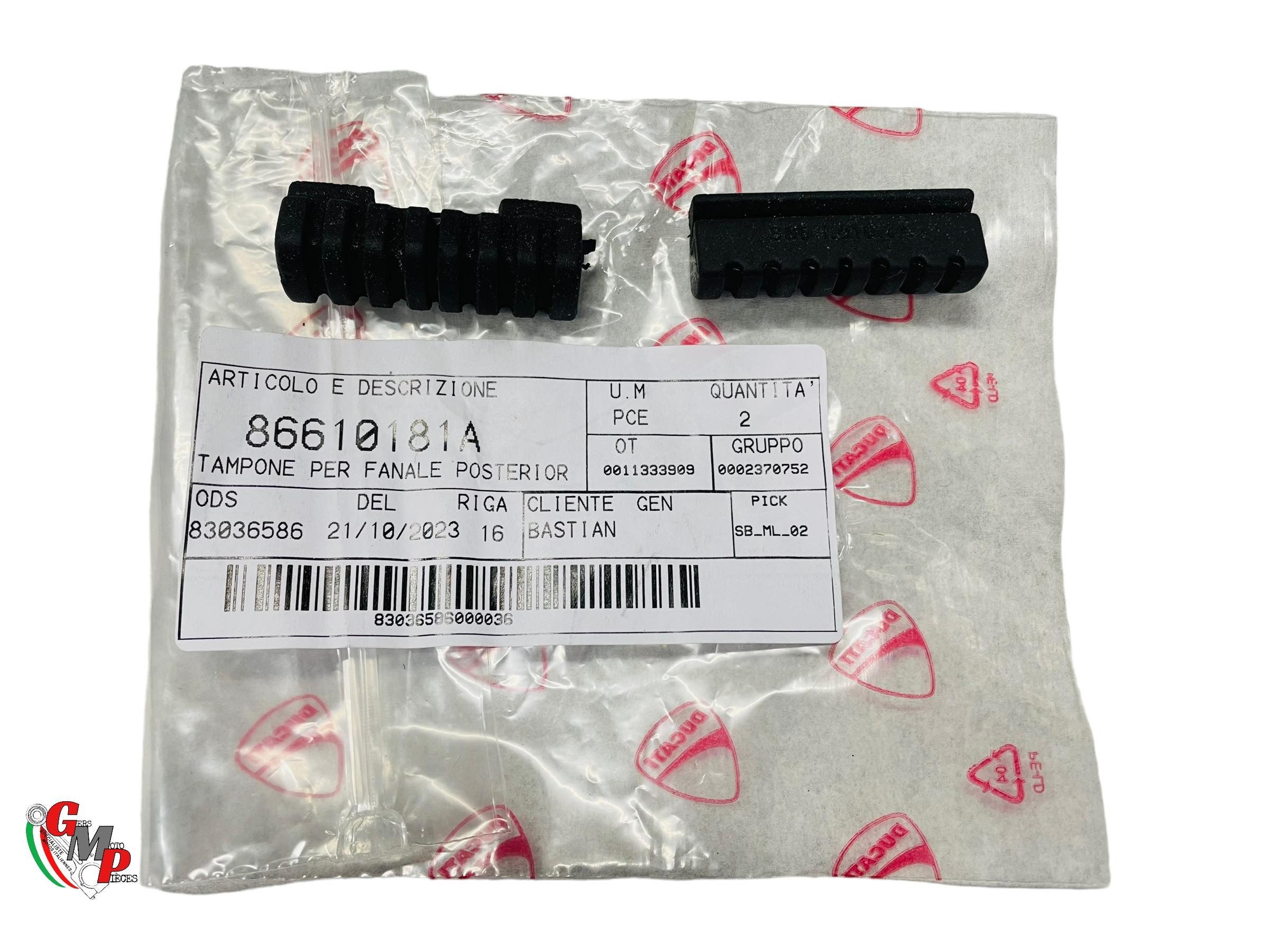 New Rear Light Support Gasket - Ducati