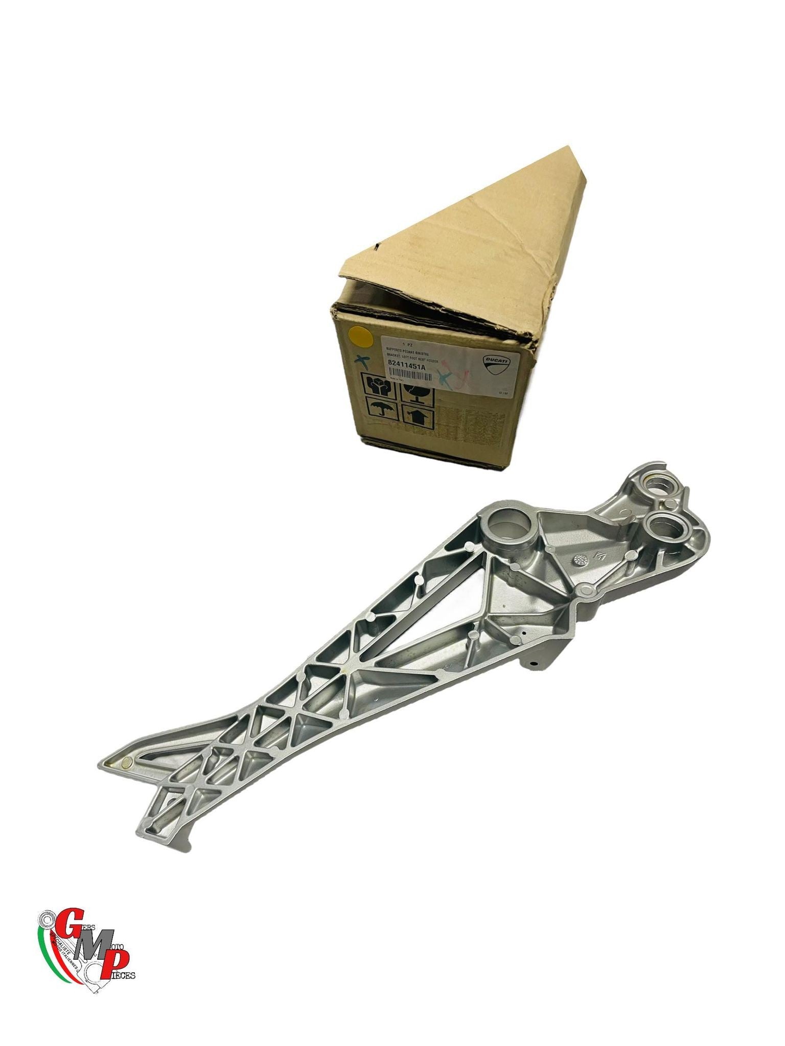 New Left Footrest Plate - Ducati
