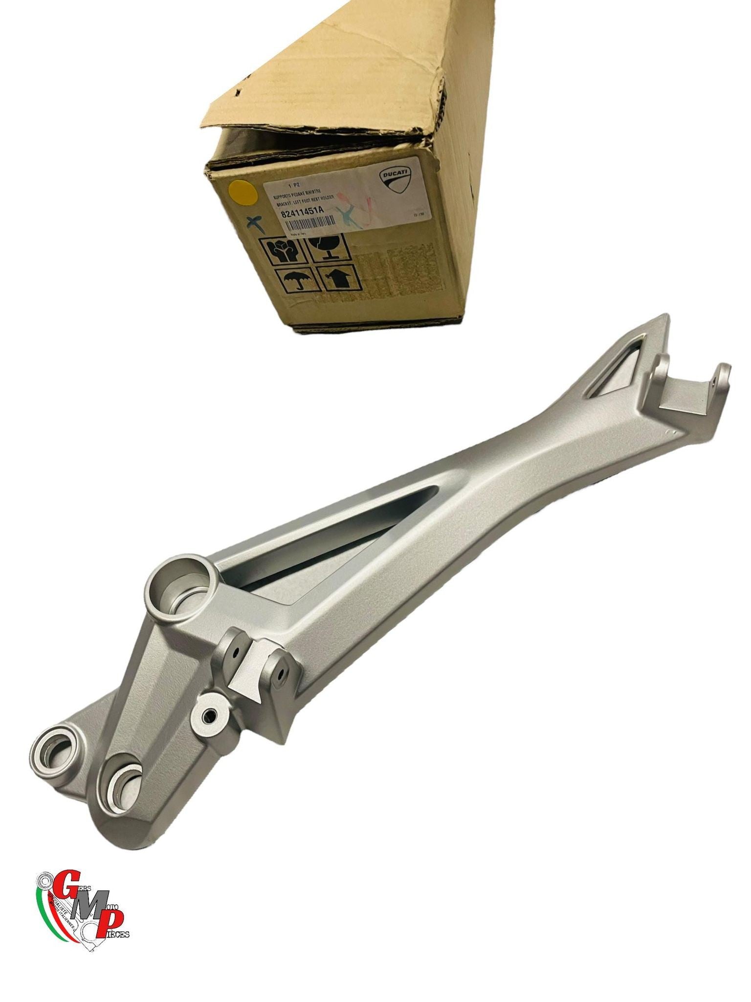 New Left Footrest Plate - Ducati