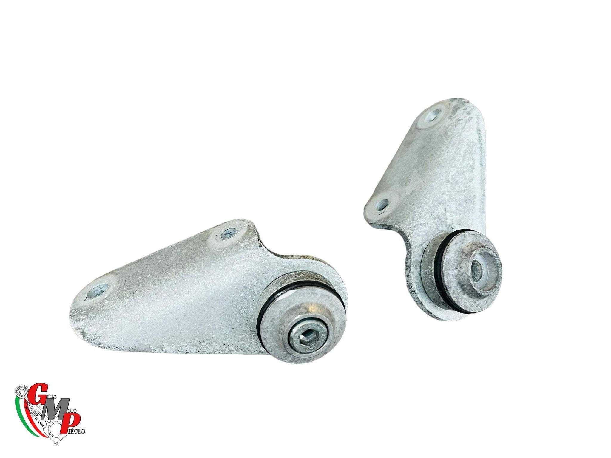 Pair of Exhaust Muffler Brackets - Ducati