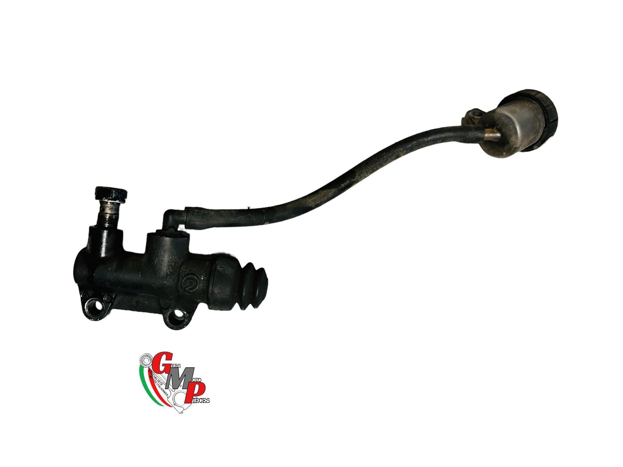 Black Rear Brake Master Cylinder and Reservoir - Ducati