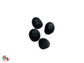 Carbon Rubber Cap Kit - Ducati