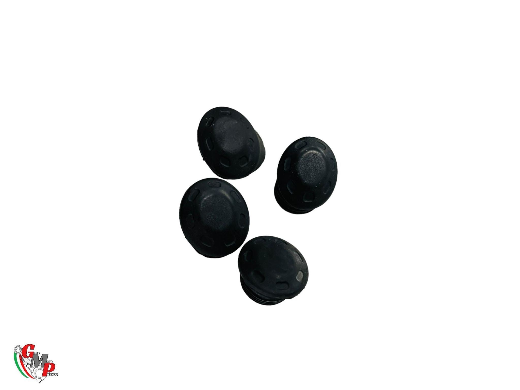 Carbon Rubber Cap Kit - Ducati