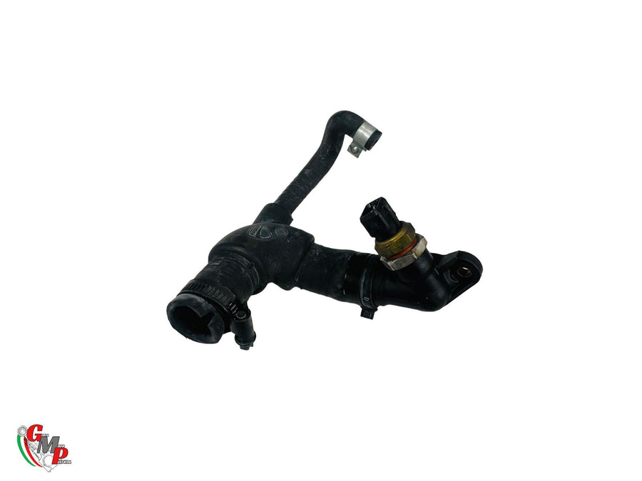 Cylinder Head Water Fitting with Hose and Temperature Sensor - Ducati