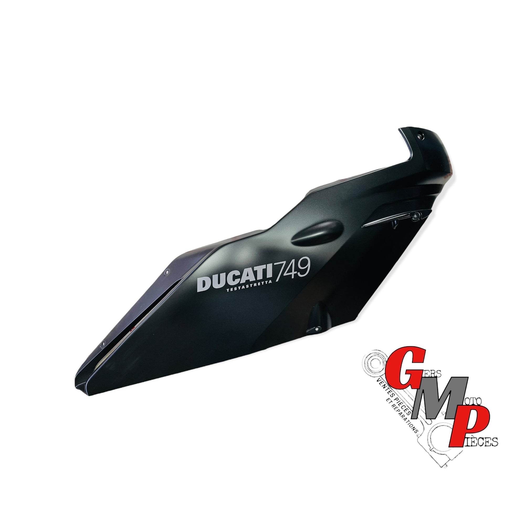 Right Side Fairing Black - Ducati