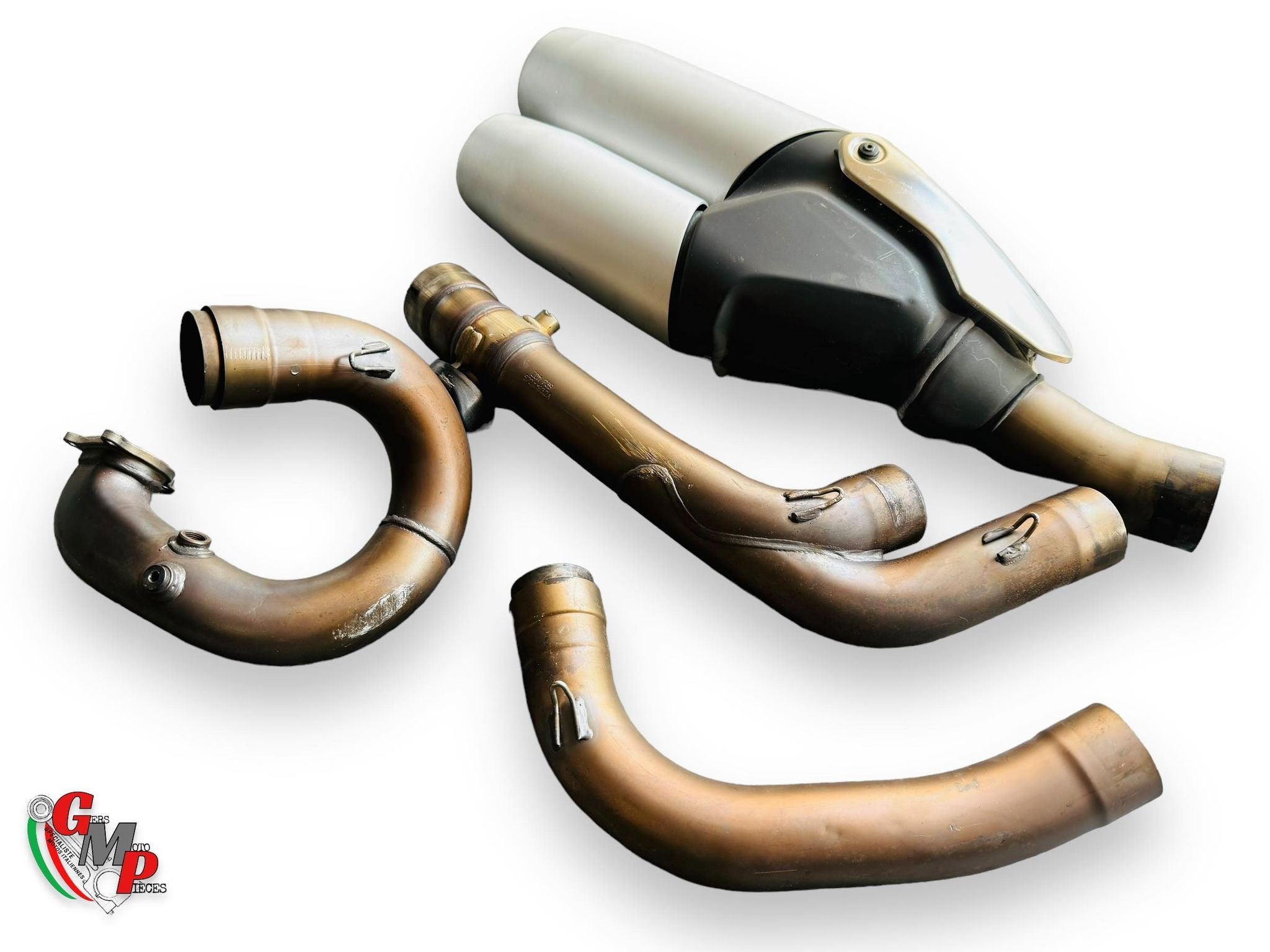 Exhaust Manifold and Silencer Line - Ducati
