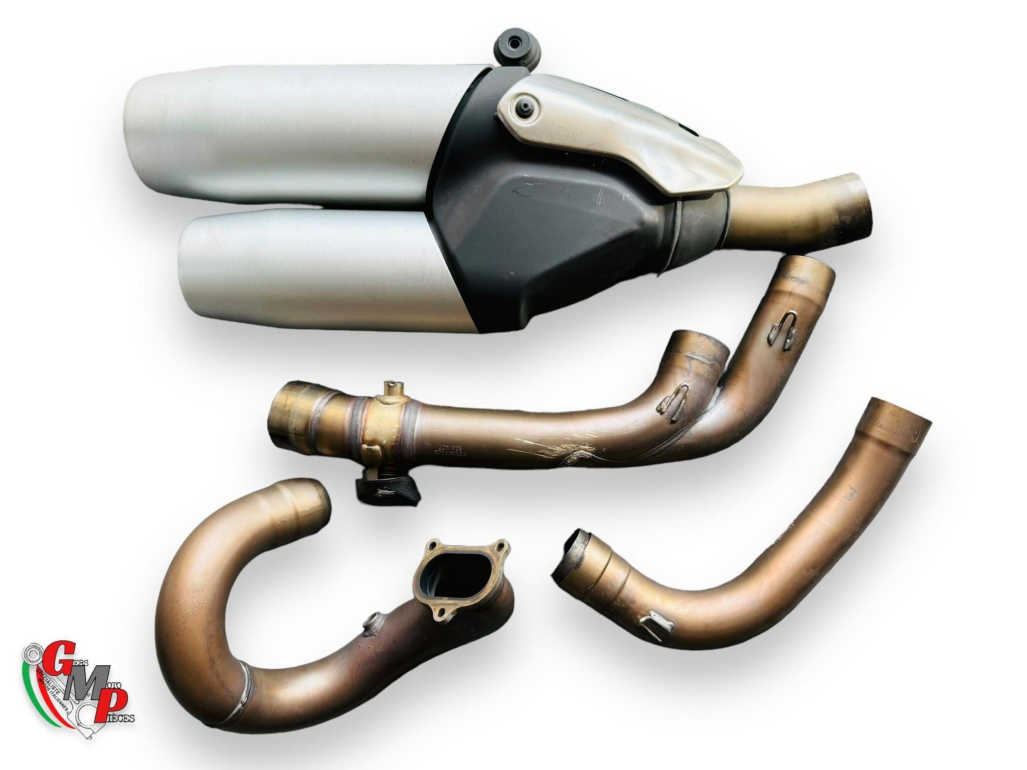Exhaust Manifold and Silencer Line - Ducati