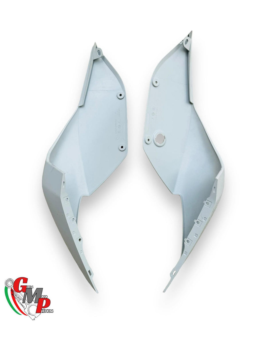 Pair of White Rear Side Panels - Original - Ducati