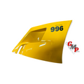 Upper Right Side Panel Yellow NEW - Ducati