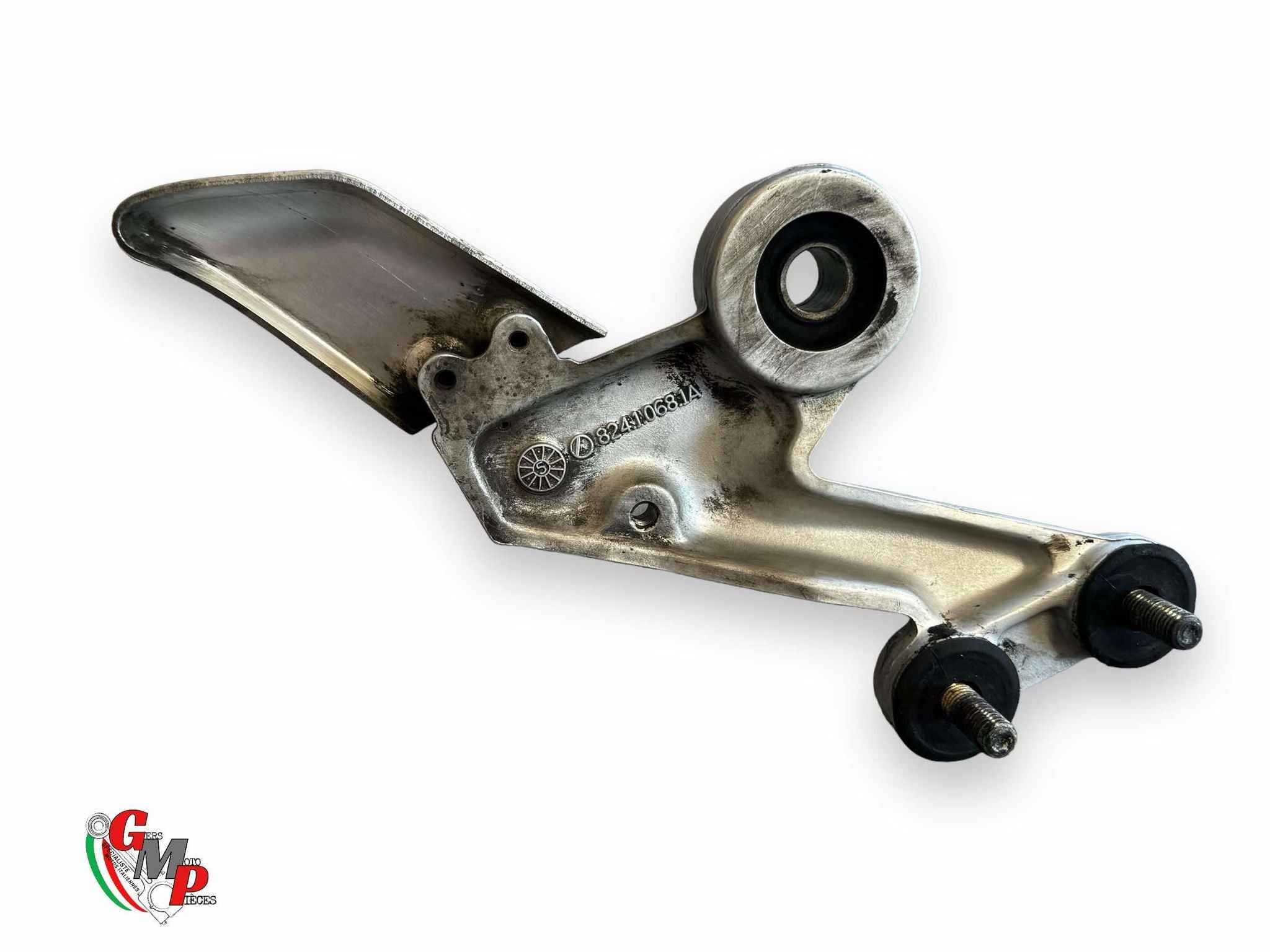 New Left Front Footrest Plate - Ducati Monster S2R1000 S2R800 S4R S4RS final horn