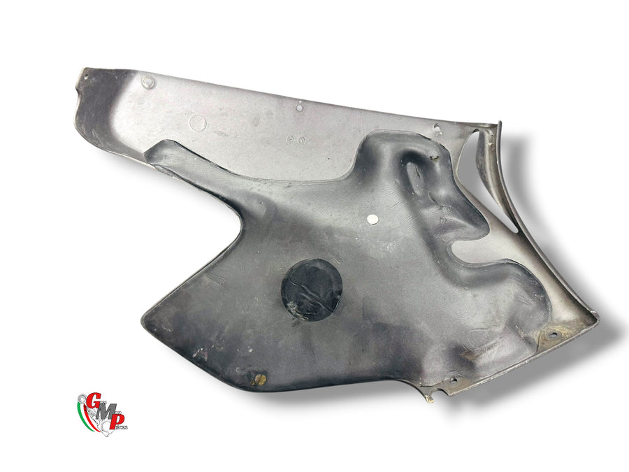 Lower Left Belly Pan Matte Grey Senna - Ducati