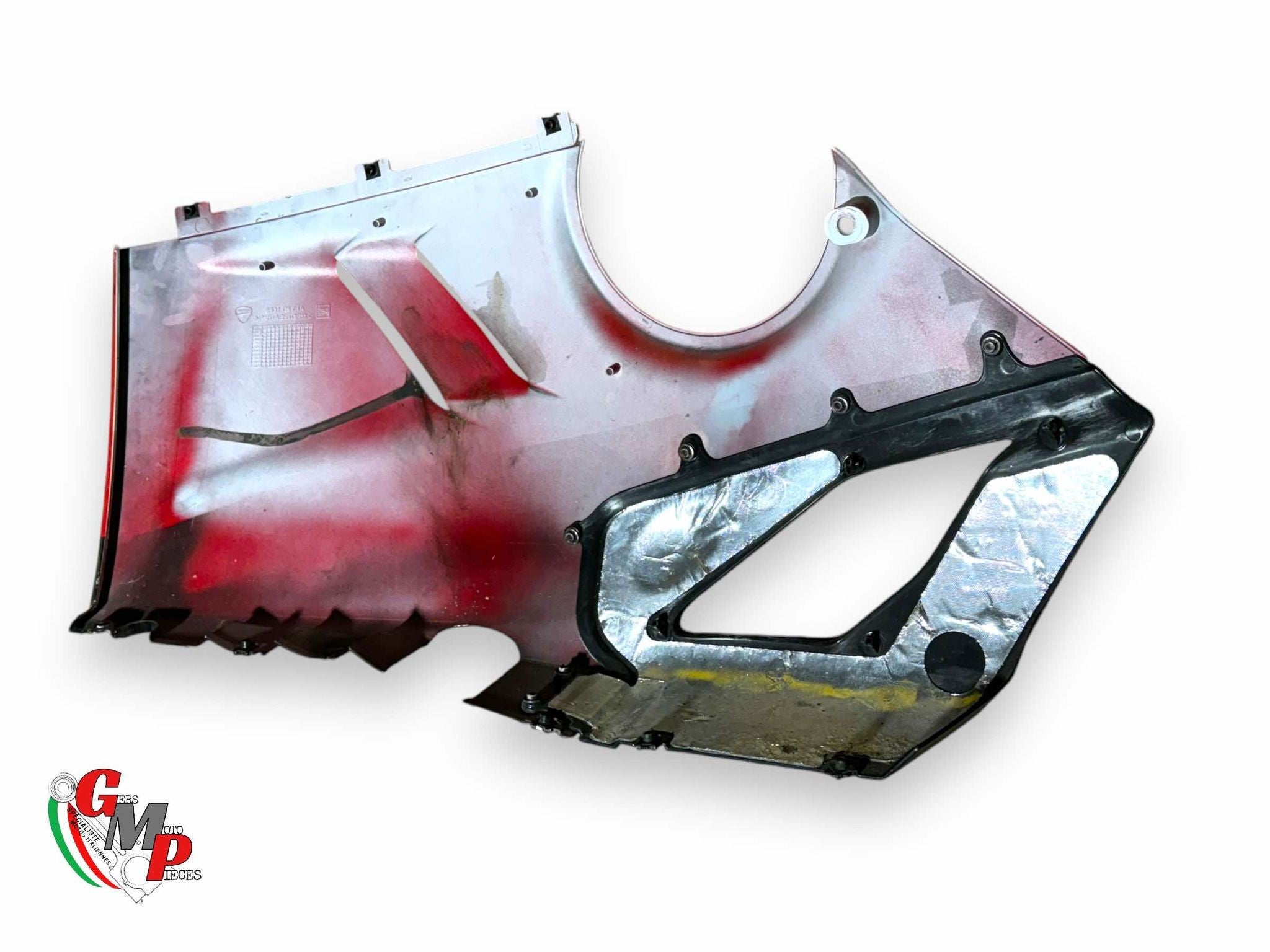 Right Fairing Skid Plate - Ducati