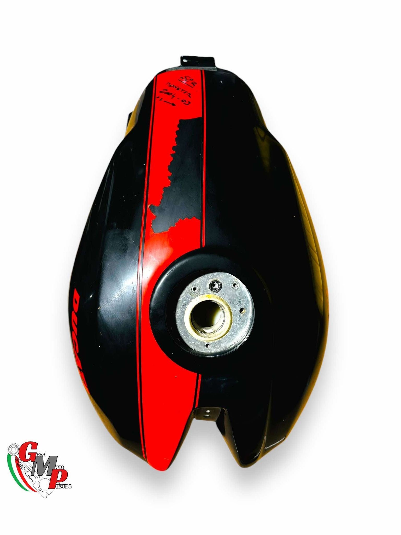 Black Plastic Tank - Ducati