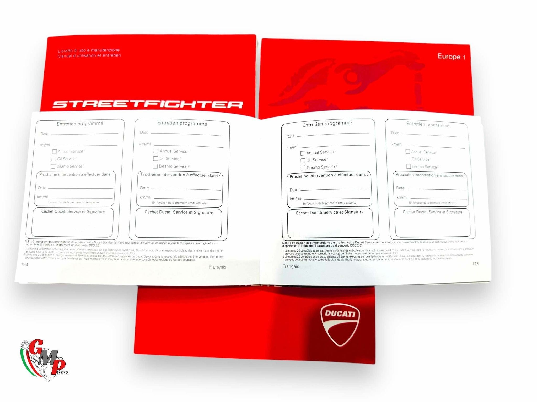 User Manual Set - Ducati