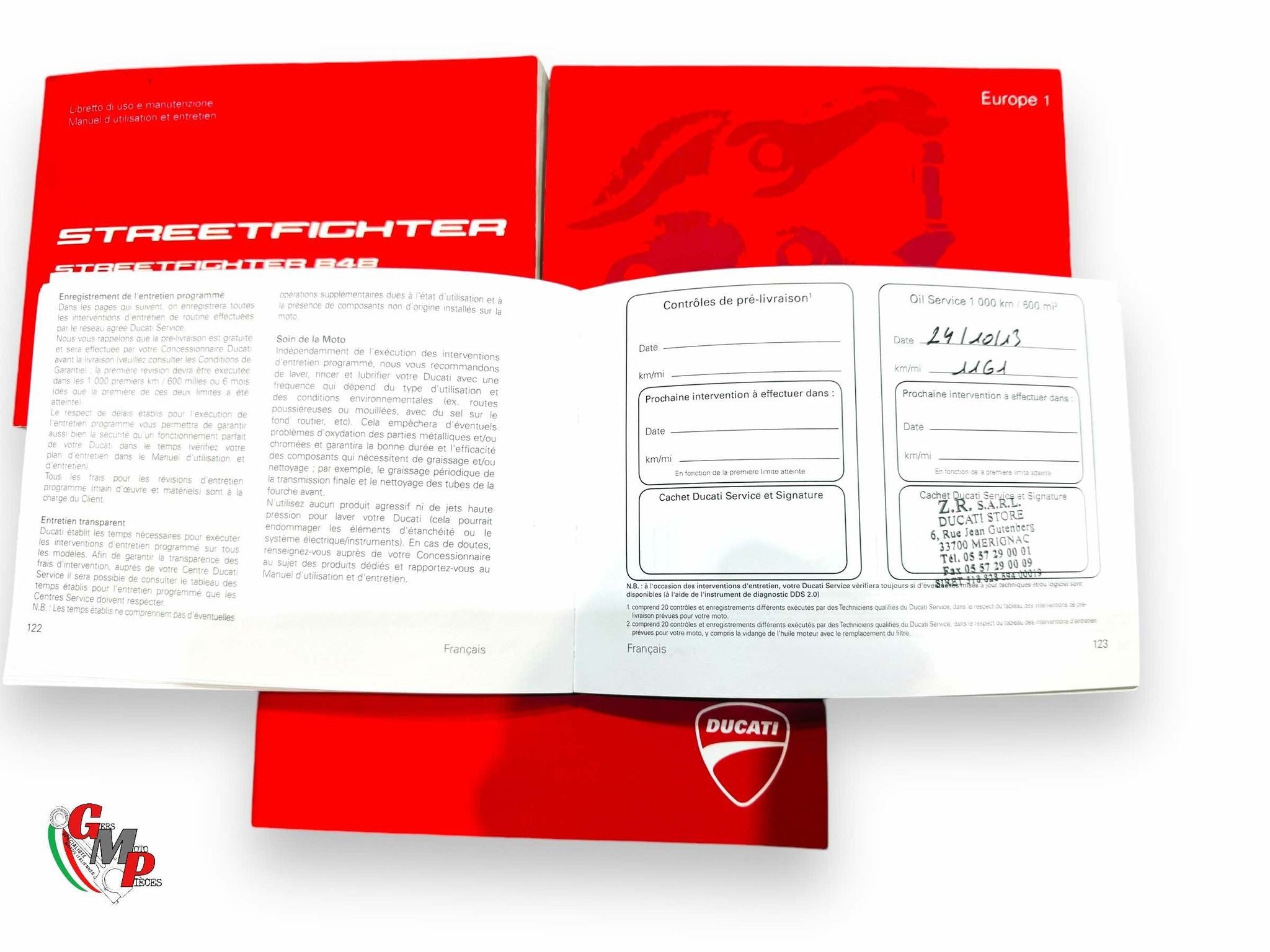 User Manual Set - Ducati