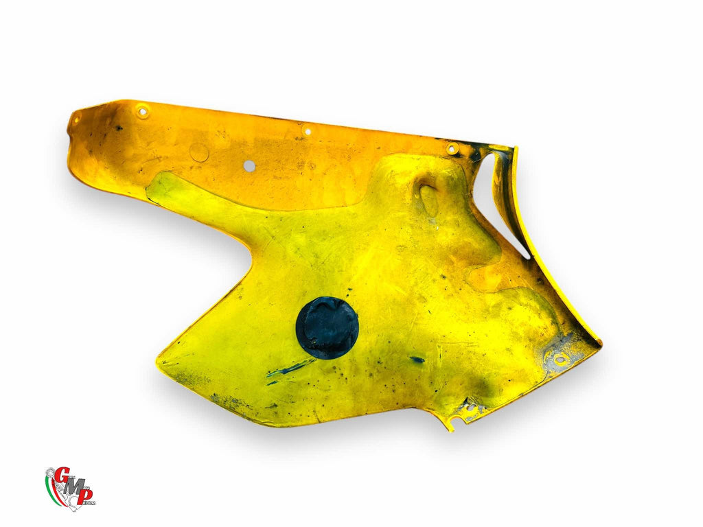 Left Lower Fairing Skid Plate Yellow - Ducati