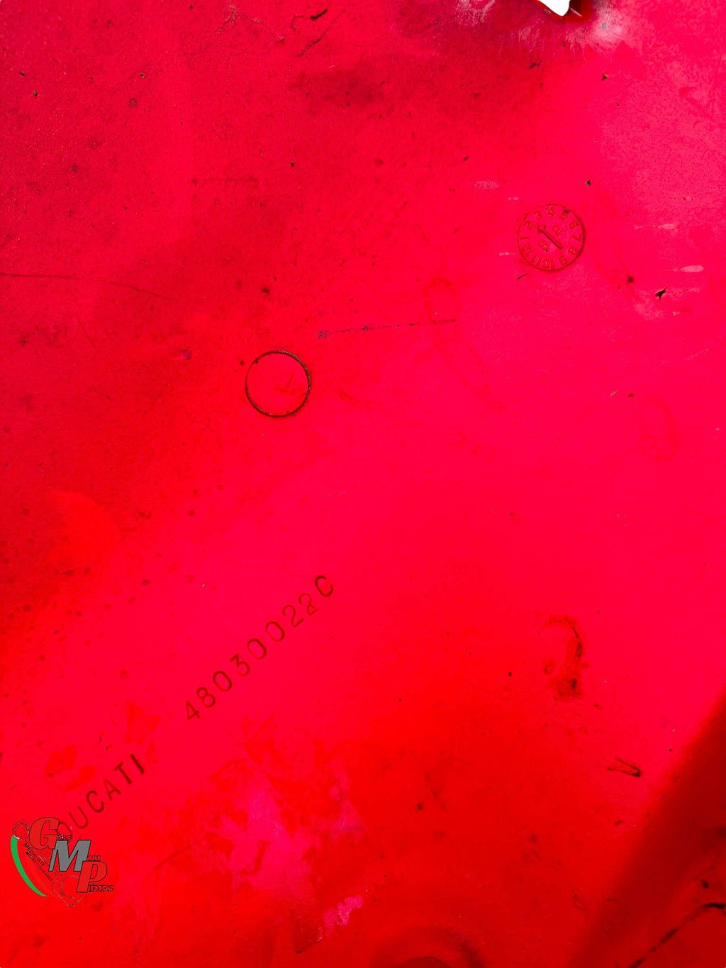 Right Fairing Side Panel Red Original - Ducati