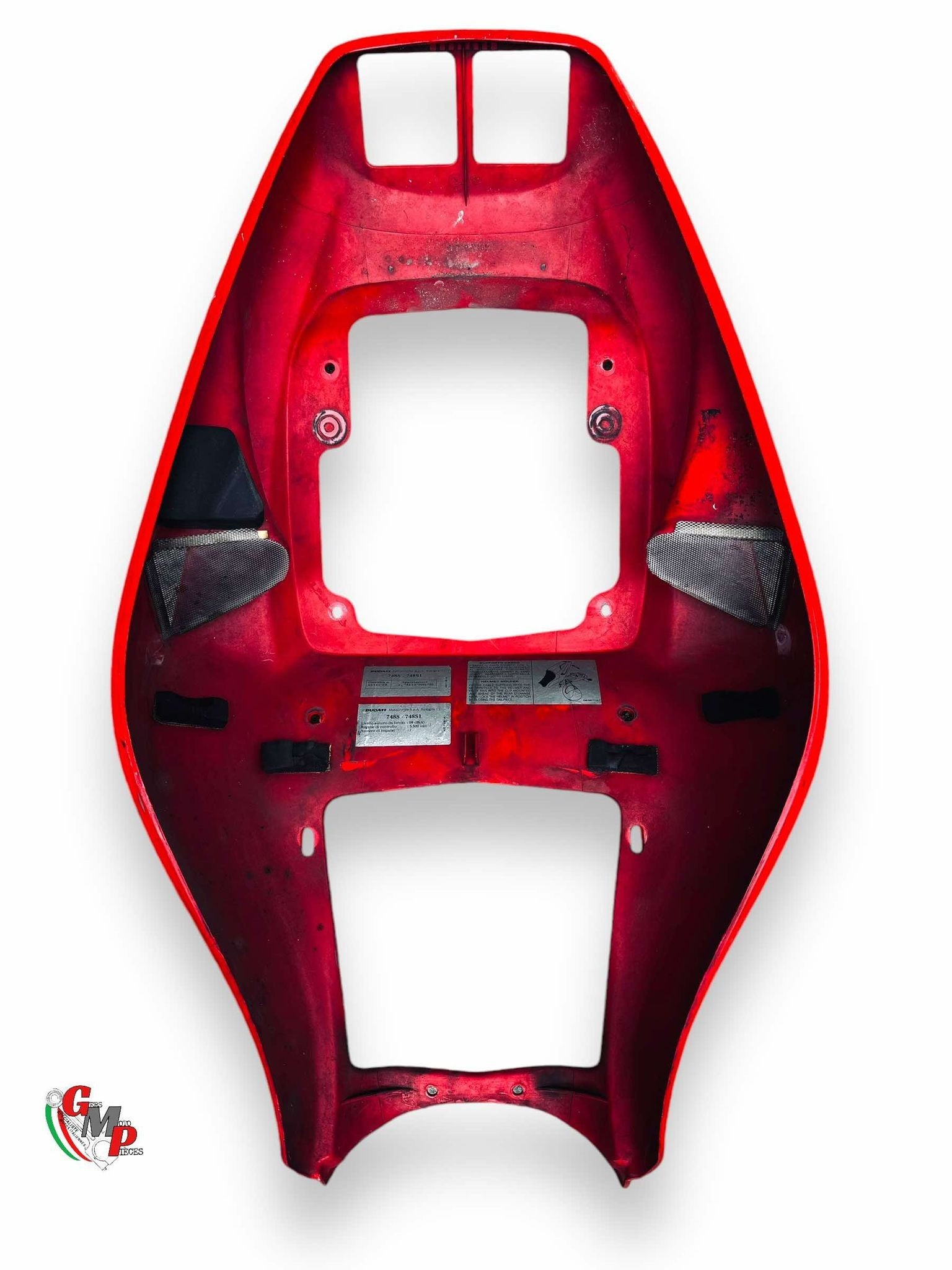 Rear Shell Biposto Red - Ducati Superbike SBK 748 916 996 998 final cor